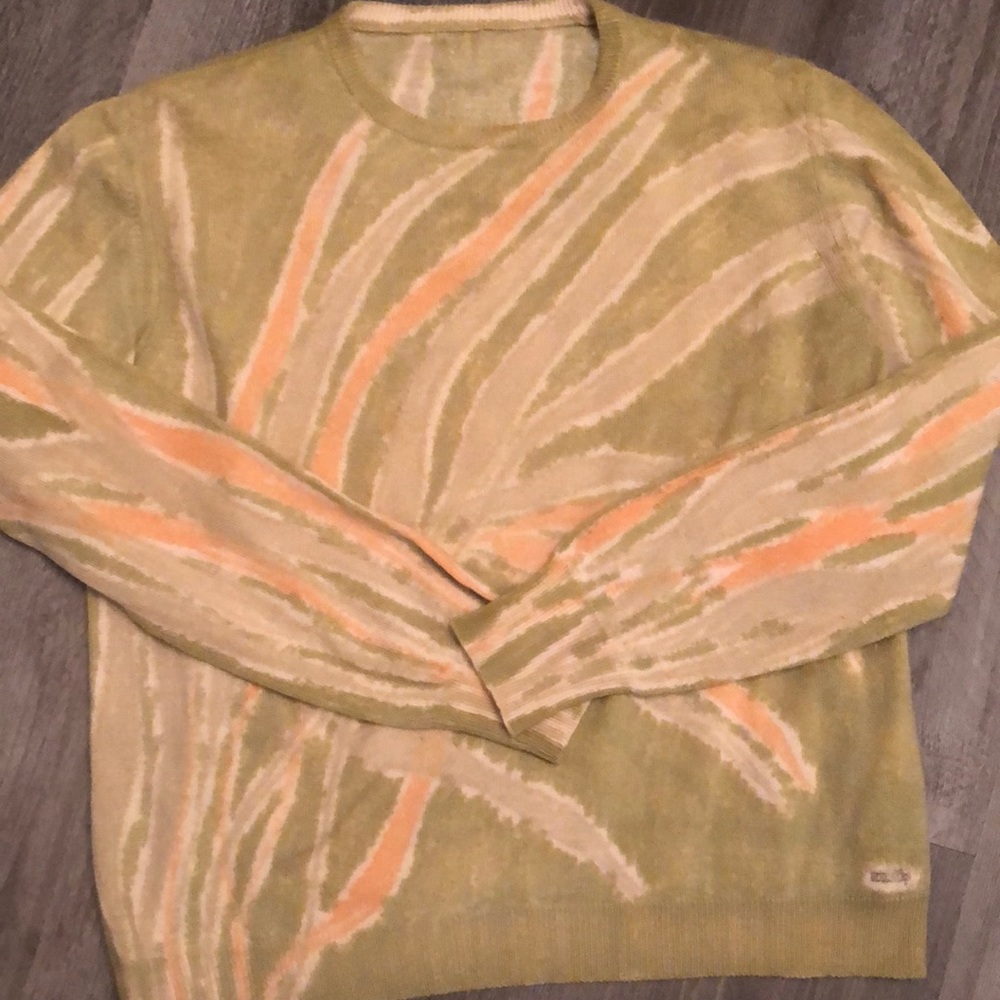 Vintage Hermes sweater top abstract design